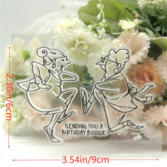 Women Figure Silicone Clear Rubber Stamp Scrapbooking DIY