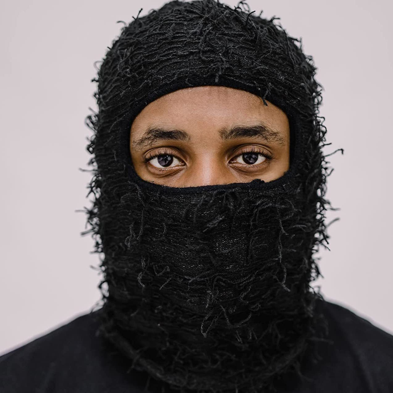 Camouflage Balaclava Hat Men Women Knitted Woolen Head Cover
