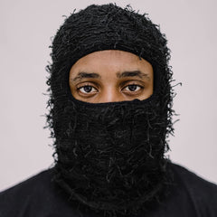 Camouflage Balaclava Hat Men Women Knitted Woolen Head Cover