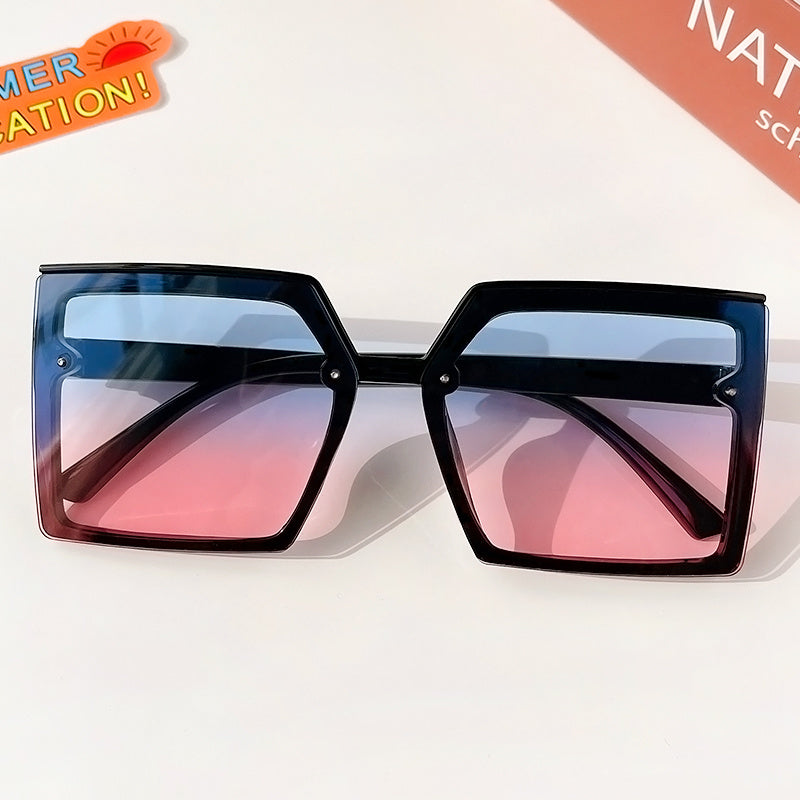 Vintage Y2K Rectangle Sunglasses for Party