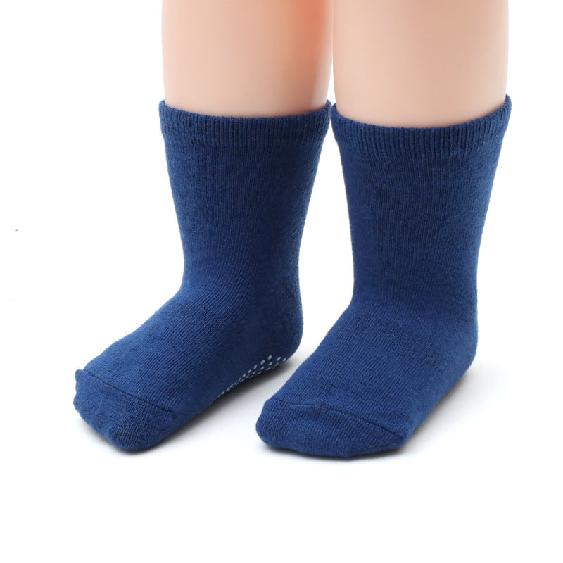 6 Pairs Boys Non Slip Ankle Socks for Toddlers