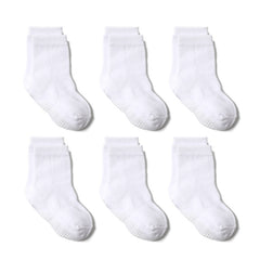 6 Pairs Boys Non Slip Ankle Socks for Toddlers