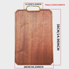 Sandalwood Cutting Board Anti Mildew Solid Wood Finish Kitchen Home Use