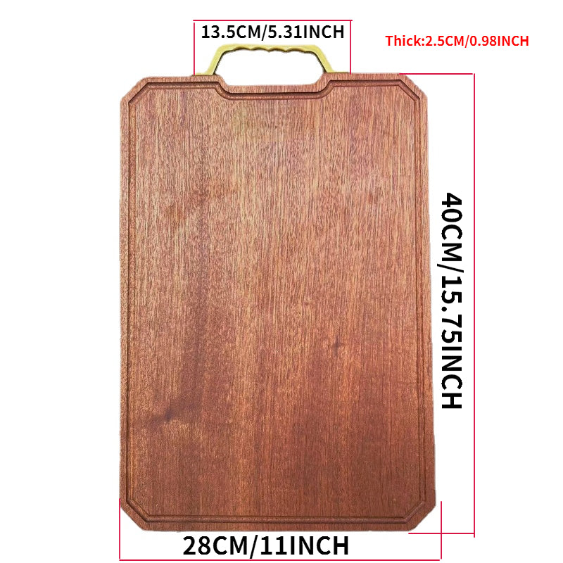 Sandalwood Cutting Board Anti Mildew Solid Wood Finish Kitchen Home Use