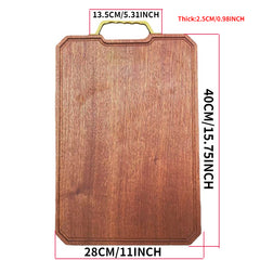 Sandalwood Cutting Board Anti Mildew Solid Wood Finish Kitchen Home Use