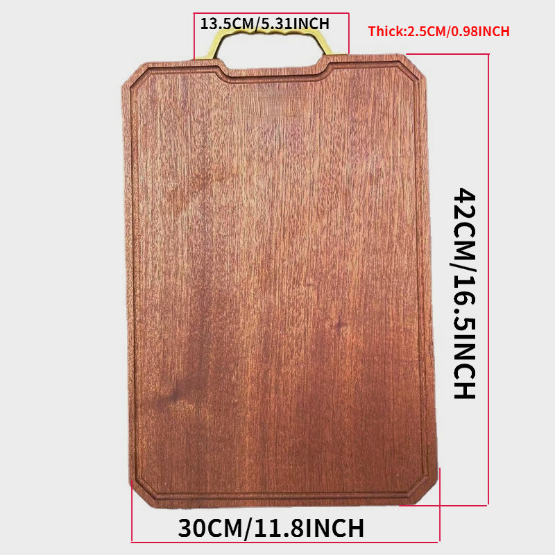 Sandalwood Cutting Board Anti Mildew Solid Wood Finish Kitchen Home Use