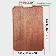 Sandalwood Cutting Board Anti Mildew Solid Wood Finish Kitchen Home Use