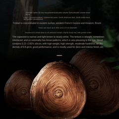 Sandalwood Cutting Board Anti Mildew Solid Wood Finish Kitchen Home Use