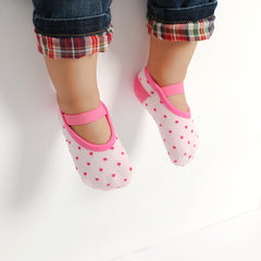 Kids Non-Slip Ankle Socks with Strap for Toddlers Girls