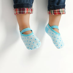 Kids Non-Slip Ankle Socks with Strap for Toddlers Girls