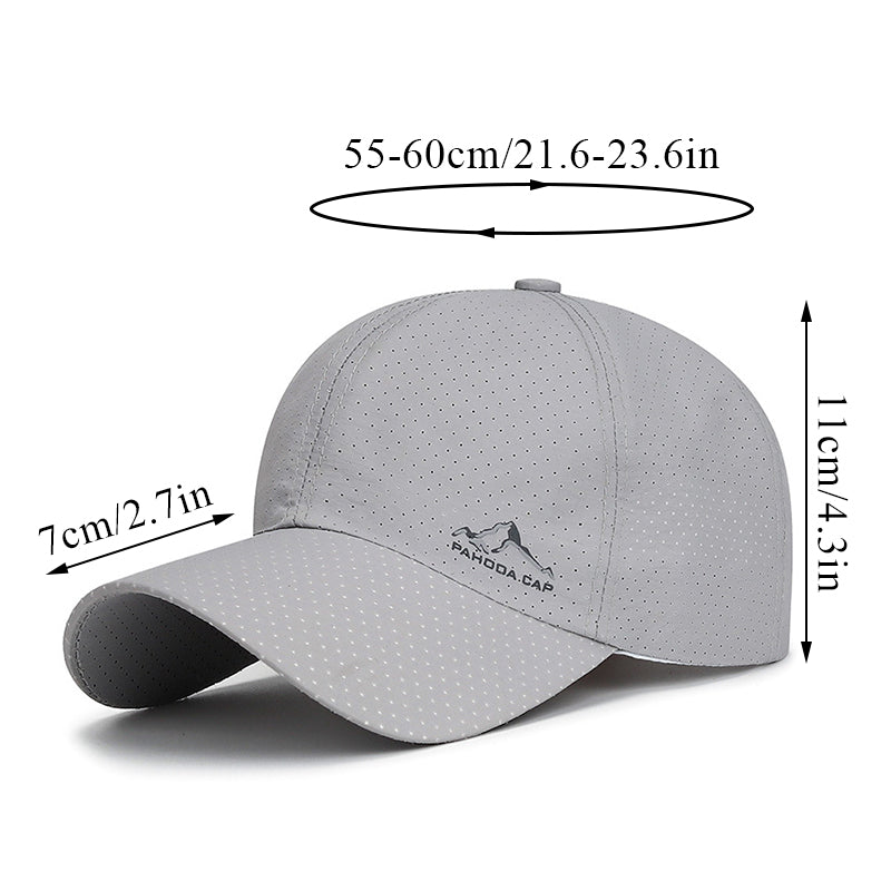 Quick Dry Baseball Cap Sun Hat for Golf Fishing