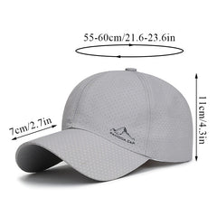 Quick Dry Baseball Cap Sun Hat for Golf Fishing