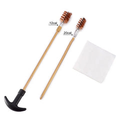 13pcs Bronze Bore Brush Cleaning Kit with Brass Adapter