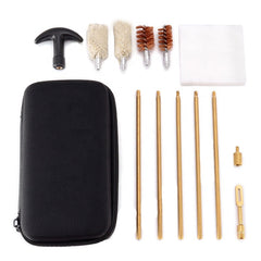 13pcs Bronze Bore Brush Cleaning Kit with Brass Adapter