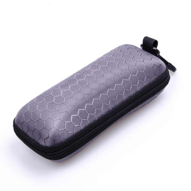 Eyewear Storage Box with Lanyard Zipper