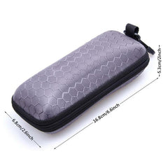 Eyewear Storage Box with Lanyard Zipper