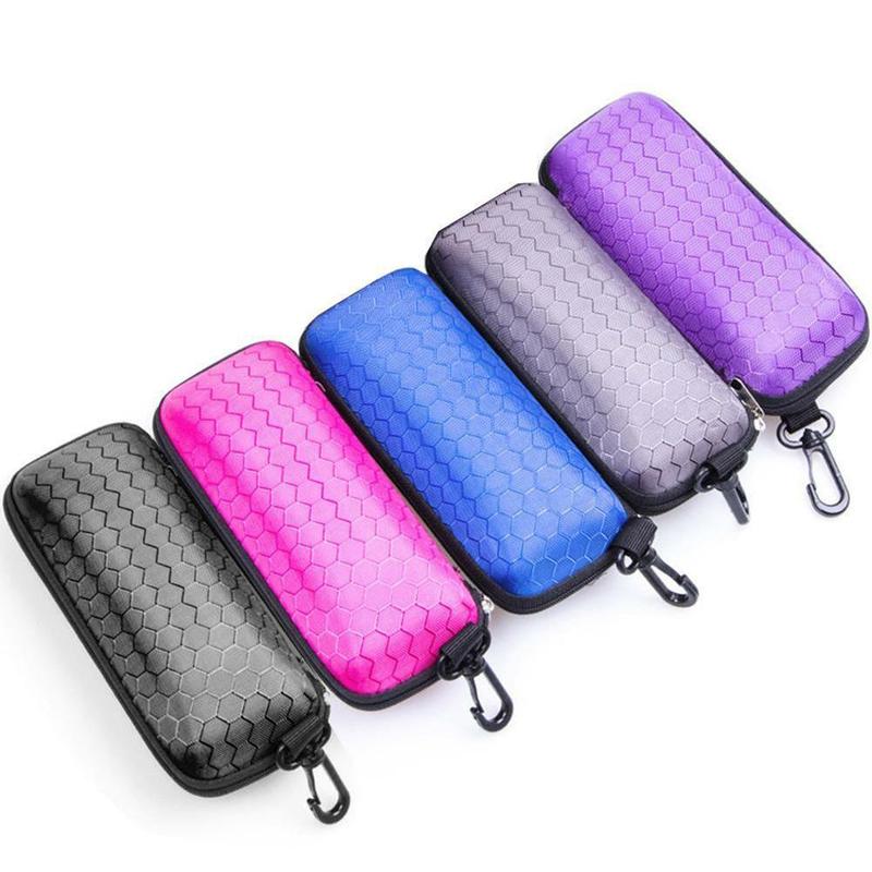 Eyewear Storage Box with Lanyard Zipper