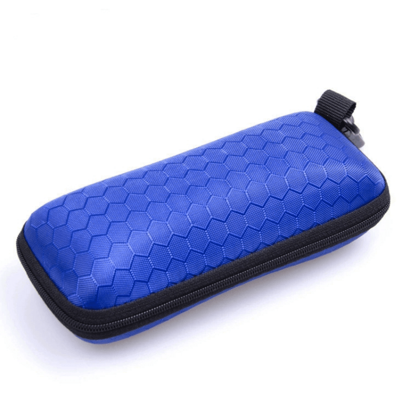 Eyewear Storage Box with Lanyard Zipper