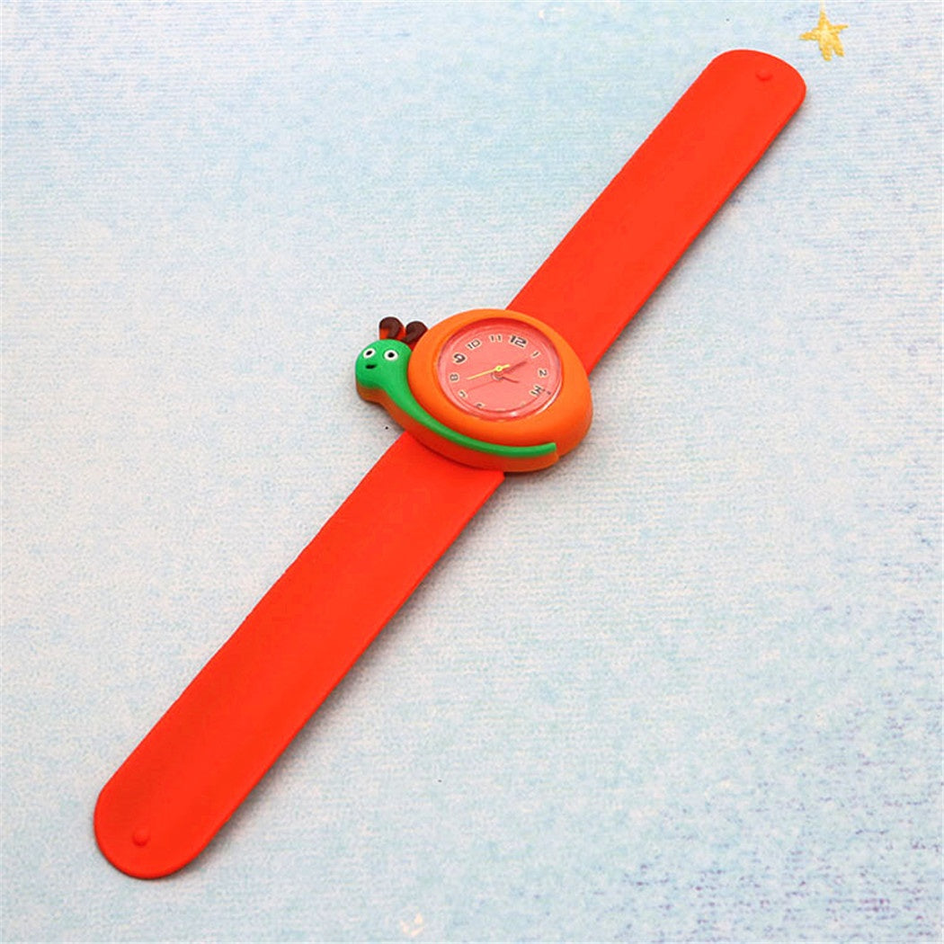 Cartoon Print Silicone Watch for Boys and Girls - Quartz Watch