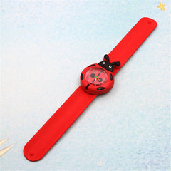 Cartoon Print Silicone Watch for Boys and Girls - Quartz Watch