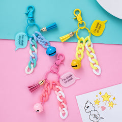 Colorful Chain Key Chain Car Key Chain Bag Charm Pendant Gift Men Women