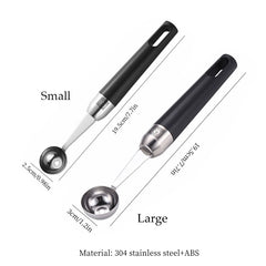 304 Stainless Steel Fruit Scoop for Ice Cream and Watermelon