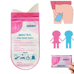 4pcs Disposable Urinal Bag Unisex Device For Outdoor Travel