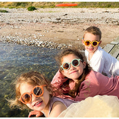 Kids Round Frame Polarized Sunglasses UV Protection