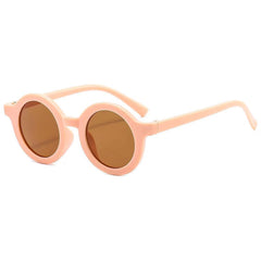 Kids Round Frame Polarized Sunglasses UV Protection