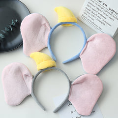 Cartoon Plush Elephant Ear Headband for Girls