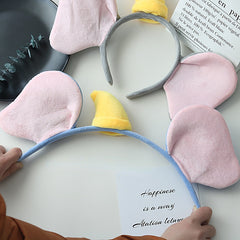 Cartoon Plush Elephant Ear Headband for Girls
