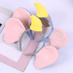 Cartoon Plush Elephant Ear Headband for Girls