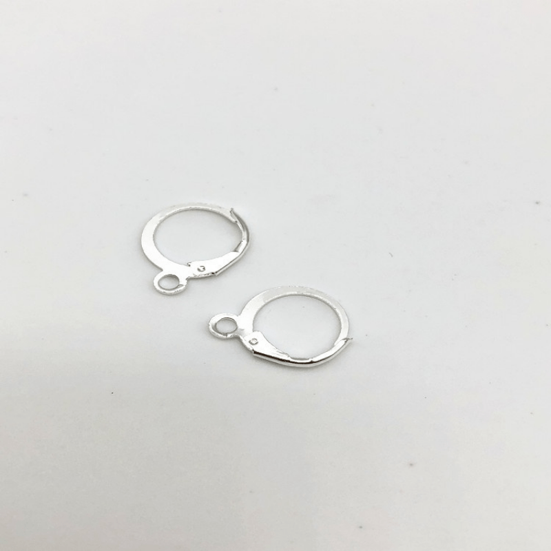 50pcs Vintage French Style Earring Hooks 15x12mm DIY Jewelry Making Supplies