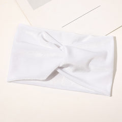 Velvet Stretchy Retro Cross Headband for Sports Yoga Sweatband Hair Accessori
