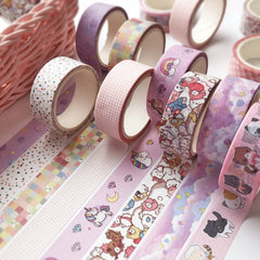 Decorative Adhesive Tape for DIY Crafts and Gift Wrapping