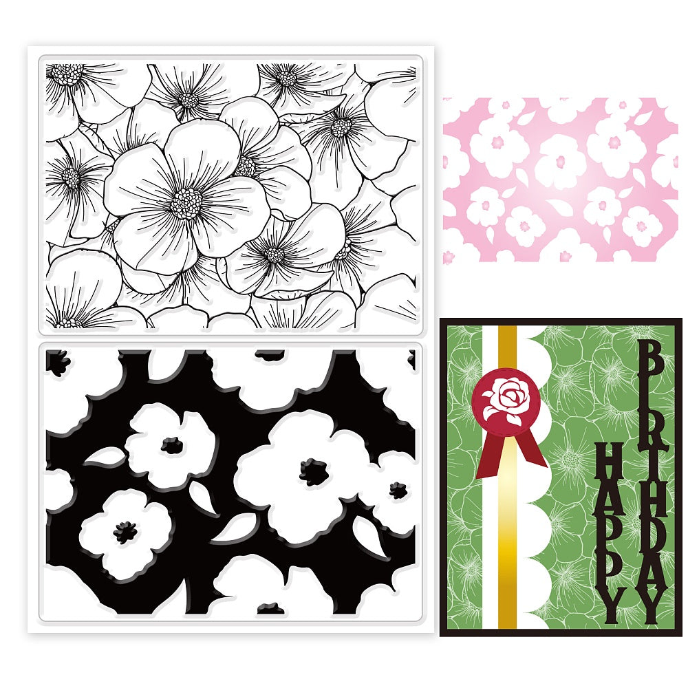 1 Sheet PVC Plastic Stamps DIY Scrapbooking Photo Album Decorative Cards Making