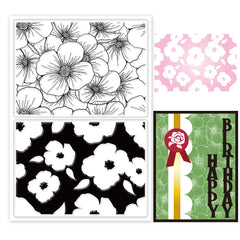 1 Sheet PVC Plastic Stamps DIY Scrapbooking Photo Album Decorative Cards Making