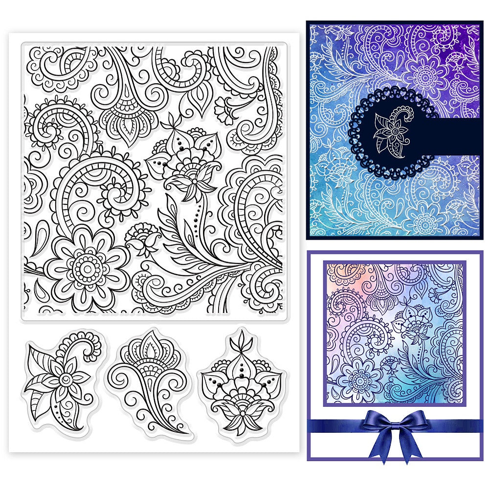 1 Sheet PVC Plastic Stamps DIY Scrapbooking Photo Album Decorative Cards Making