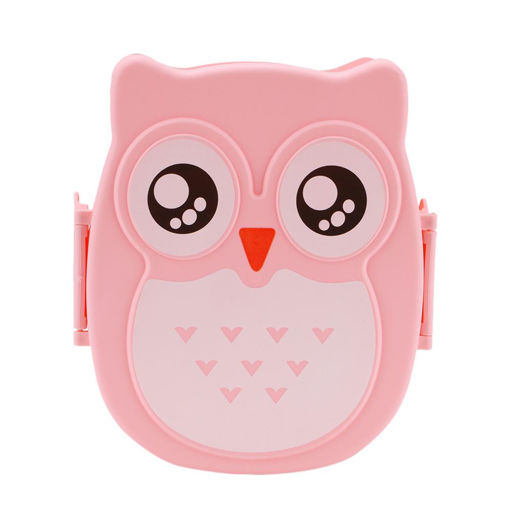 Cartoon Owl Lunch Box For Office Workers Teens Leakproof Food Container