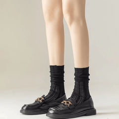 Twist Lace Mesh Socks Women's Stockings