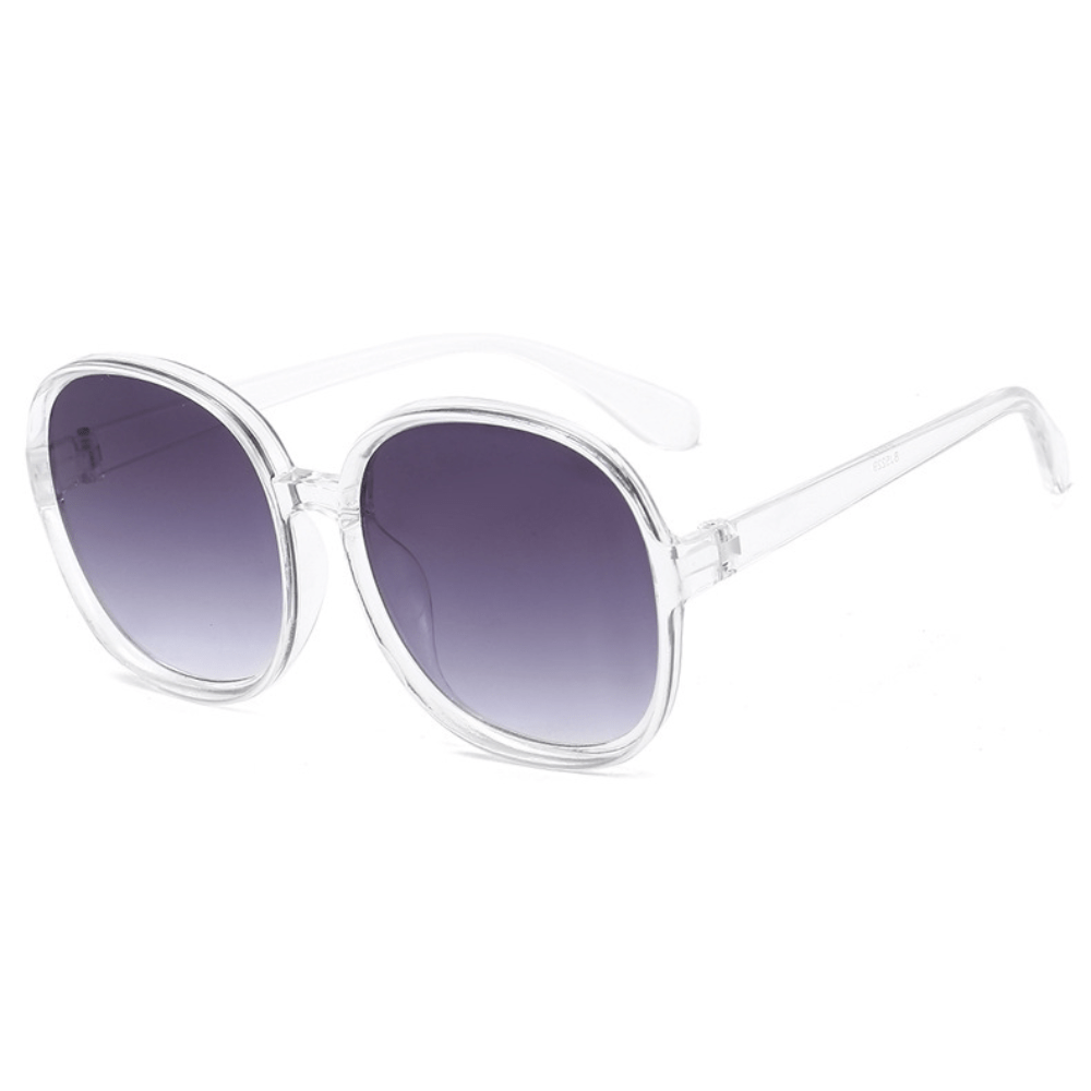 Oversized Round Sunglasses Men Women Gradient Glasses Driving UV400