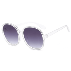 Oversized Round Sunglasses Men Women Gradient Glasses Driving UV400