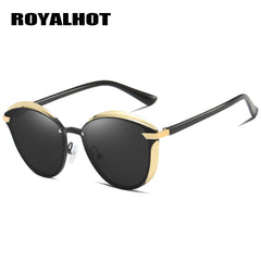 RoyalHot Polarized Oval Frame Sunglasses Driving Sun Glasses Shades