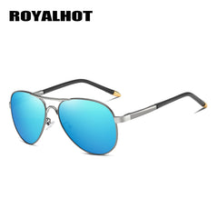 RoyalHot Polarized Oval Frame Sunglasses Driving Sun Glasses Shades P7002