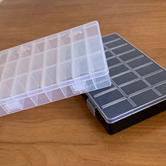 24 Grid Plastic Storage Box for Jewelry Organization