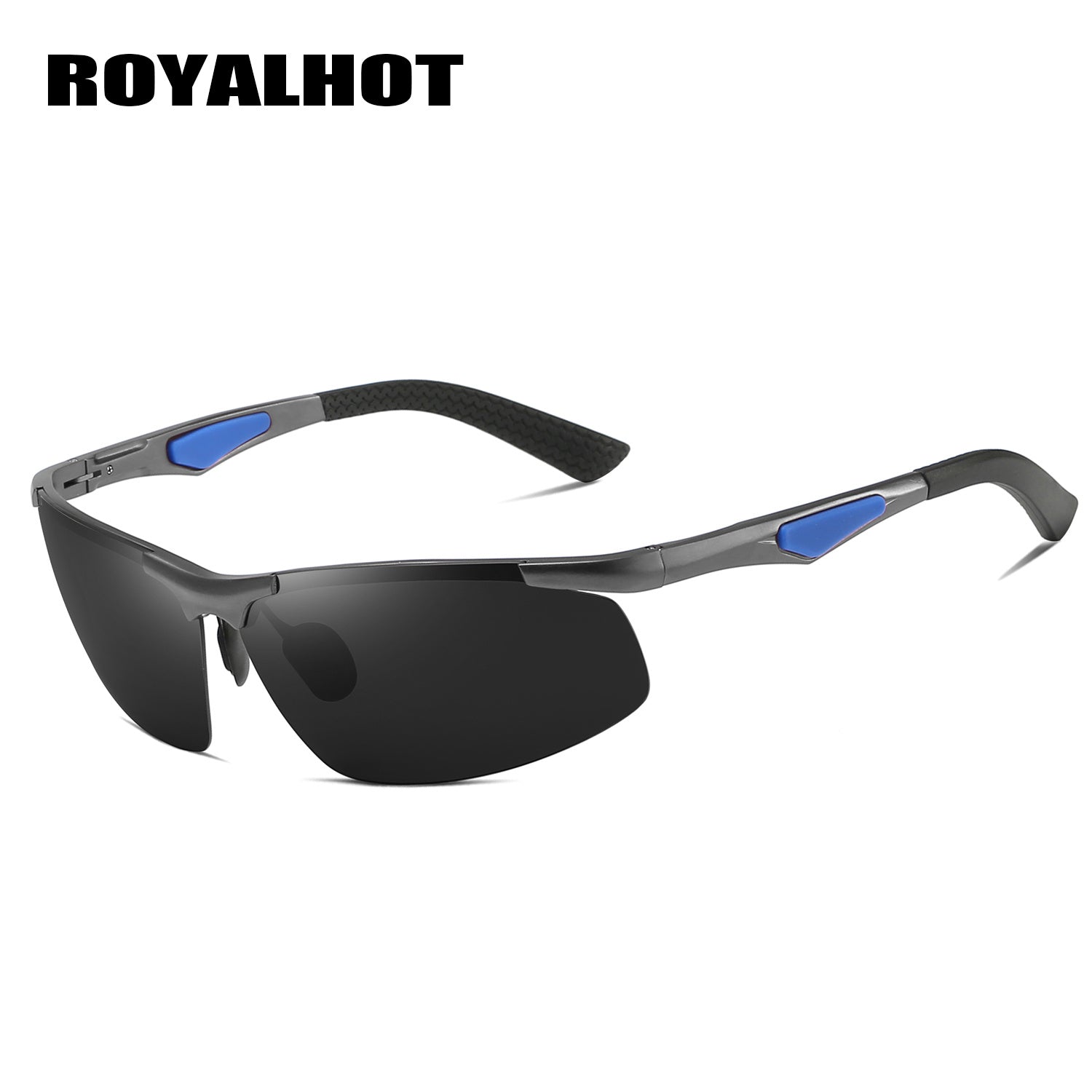 RoyalHot Polarized Rectangle Sunglasses Driving Sun Glasses Shades