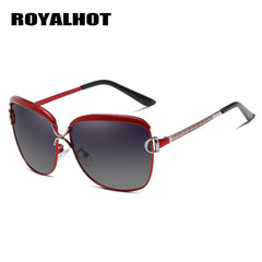 RoyalHot Polarized Vintage Sunglasses Aloly Frame Driving Sun Glasses