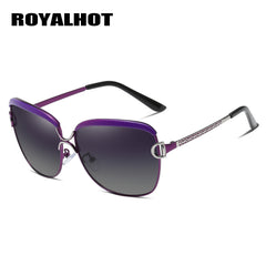 RoyalHot Polarized Vintage Sunglasses Aloly Frame Driving Sun Glasses
