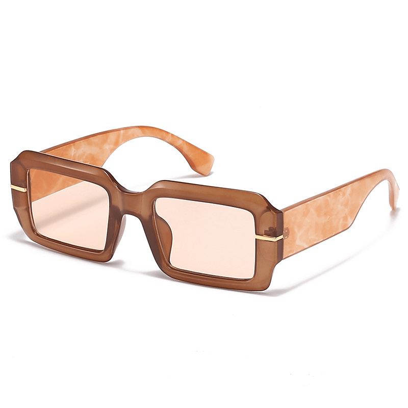 Y2K Square Sunglasses Hip-hop Graphic Glasses UV400