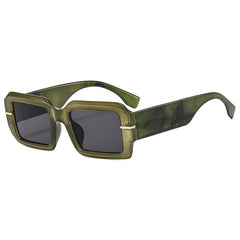 Y2K Square Sunglasses Hip-hop Graphic Glasses UV400